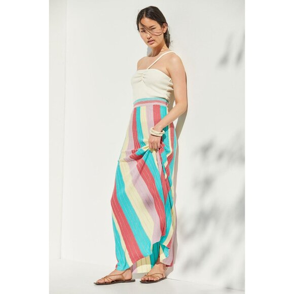 Anthropologie Find Me Now Striped Knit Maxi Skirt - Picture 1 of 12
